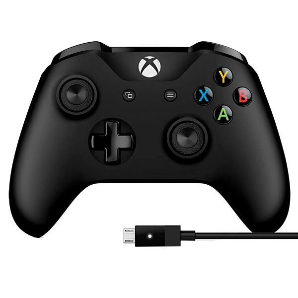 Controle Sem Fio Microsoft 1708 para Xbox One X e S Preto
