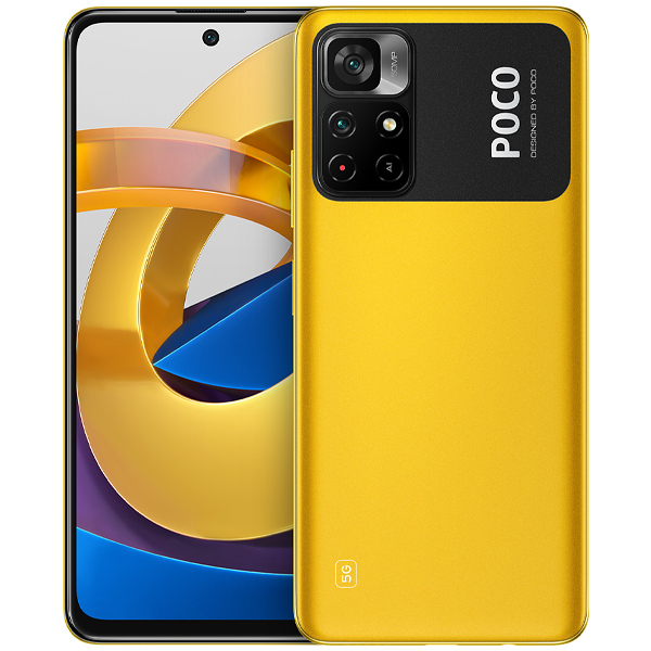Celular Smartphone Xiaomi Poco M4 Pro 5g 128gb Amarelo - Dual Chip