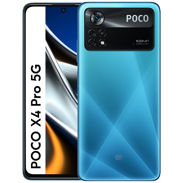 Celular Smartphone Xiaomi Poco X4 Pro 5g 256gb Azul - Dual Chip